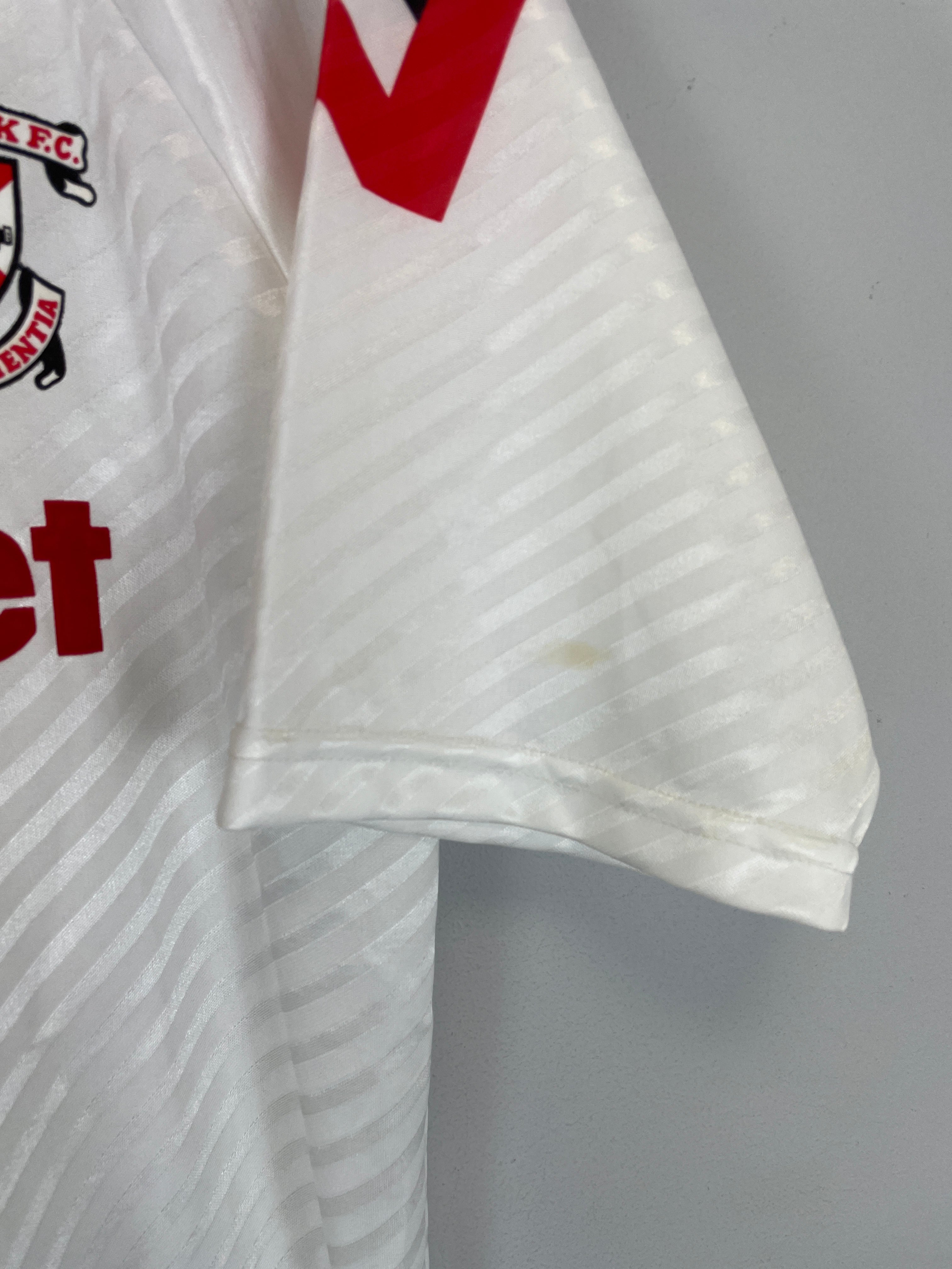 Shop 1993/95 CLYDEBANK HOME SHIRT (L) MATCHWINNER, classic football shirts, vintage football shirts & retro soccer jerseys at Cult Kits