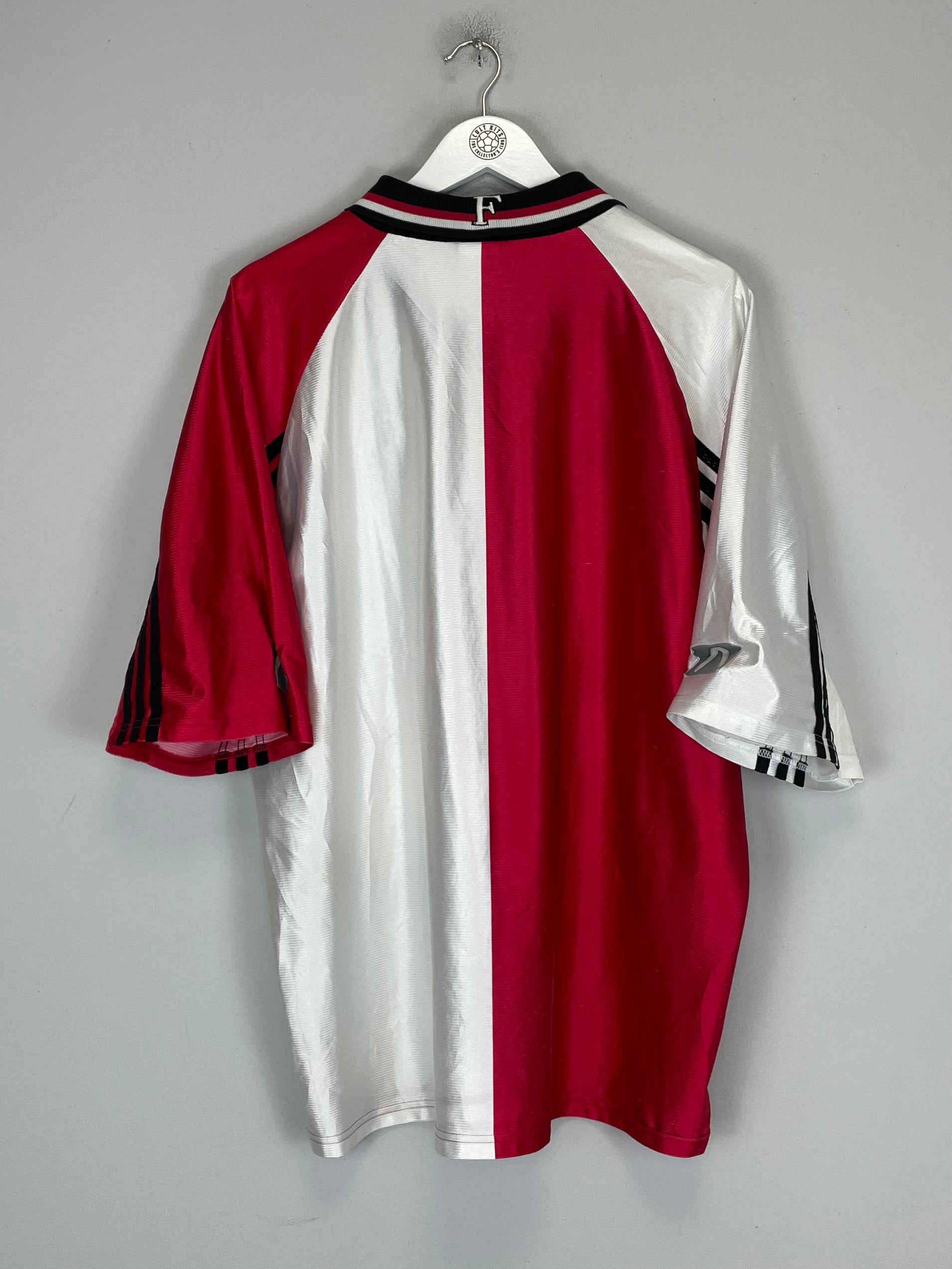 Shop 1998/99 FEYENOORD HOME SHIRT (XL) ADIDAS, classic football shirts, vintage football shirts & retro soccer jerseys at Cult Kits