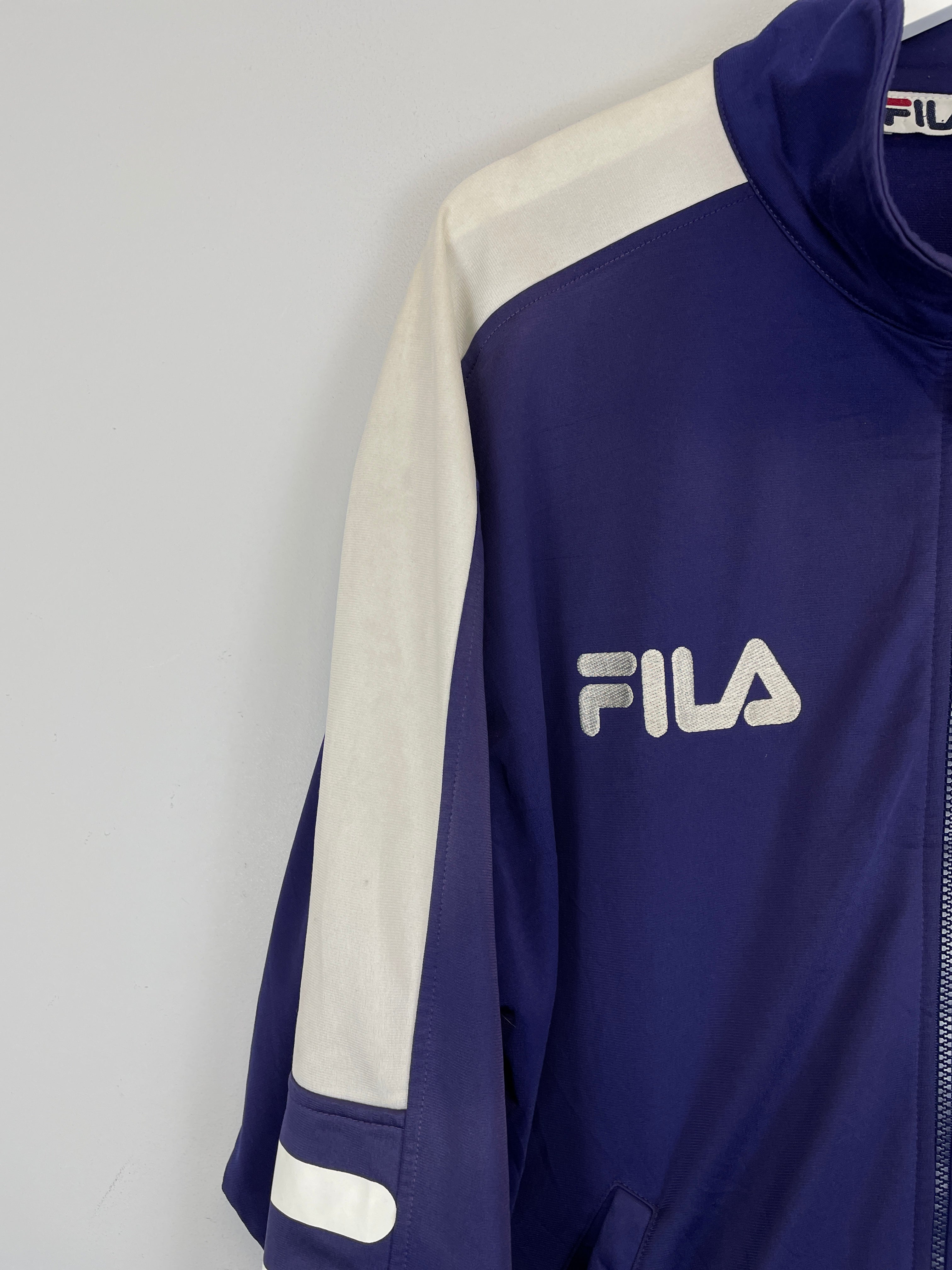 Shop 1997/98 FIORENTINA TRACK JACKET (L) FILA, classic football shirts, vintage football shirts & retro soccer jerseys at Cult Kits