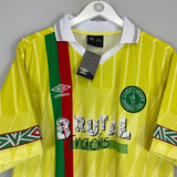 Shop 2000/01 LOYLE CARNER FC *BNWT* AWAY SHIRT (L) UMBRO, classic football shirts, vintage football shirts & retro soccer jerseys at Cult Kits