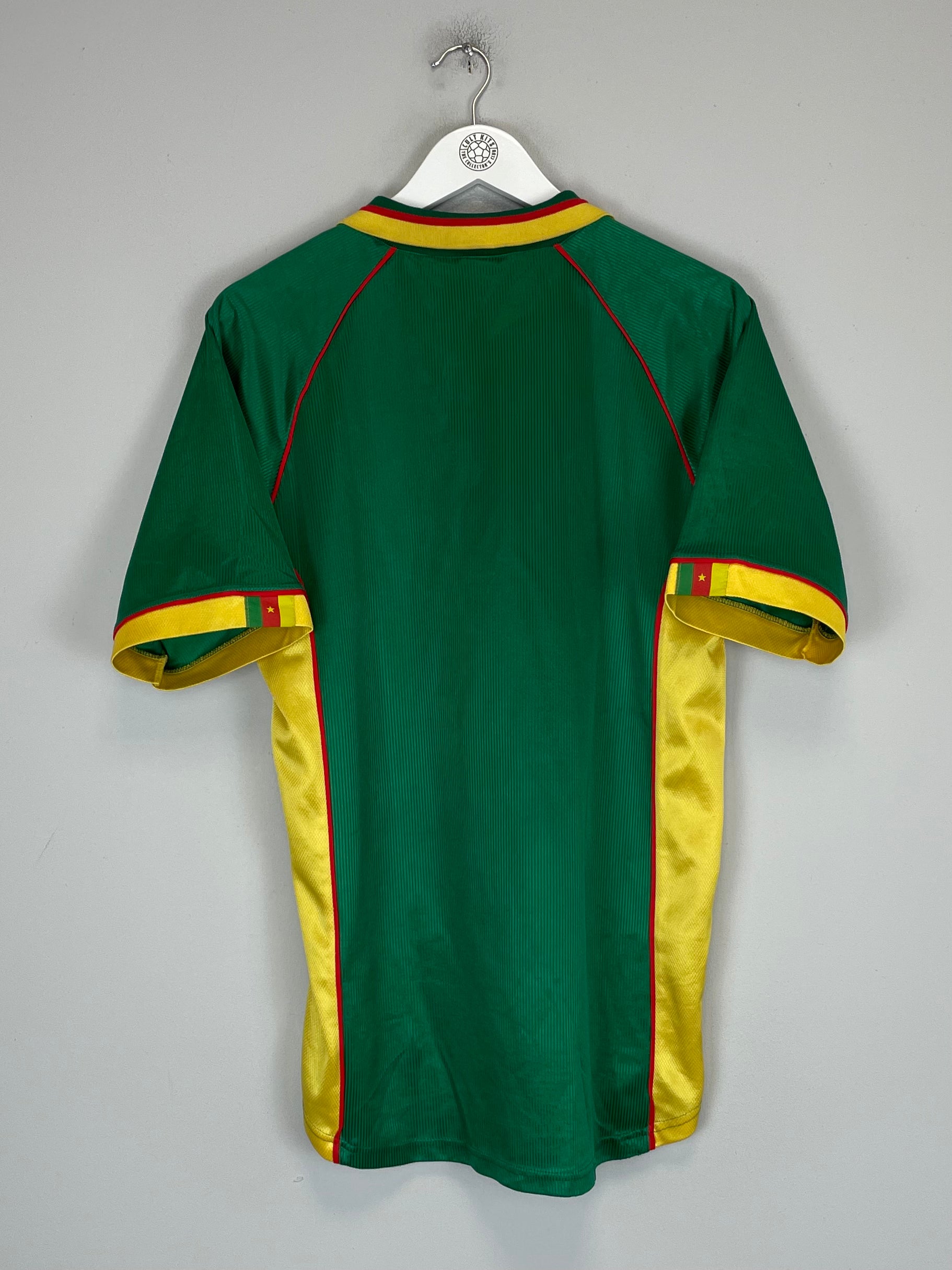 Shop 1998/99 CAMEROON HOME SHIRT (S) PUMA, classic football shirts, vintage football shirts & retro soccer jerseys at Cult Kits