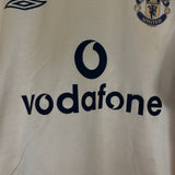 Shop 2001/02 MANCHESTER UNITED BECKHAM #7 AWAY/THIRD SHIRT (M) UMBRO, classic football shirts, vintage football shirts & retro soccer jerseys at Cult Kits