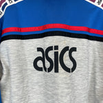 Shop 1990/91 SAMPDORIA 1/4 ZIP (M) ASICS, classic football shirts, vintage football shirts & retro soccer jerseys at Cult Kits