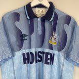 Shop 1991/94 TOTTENHAM THIRD SHIRT (L) UMBRO, classic football shirts, vintage football shirts & retro soccer jerseys at Cult Kits
