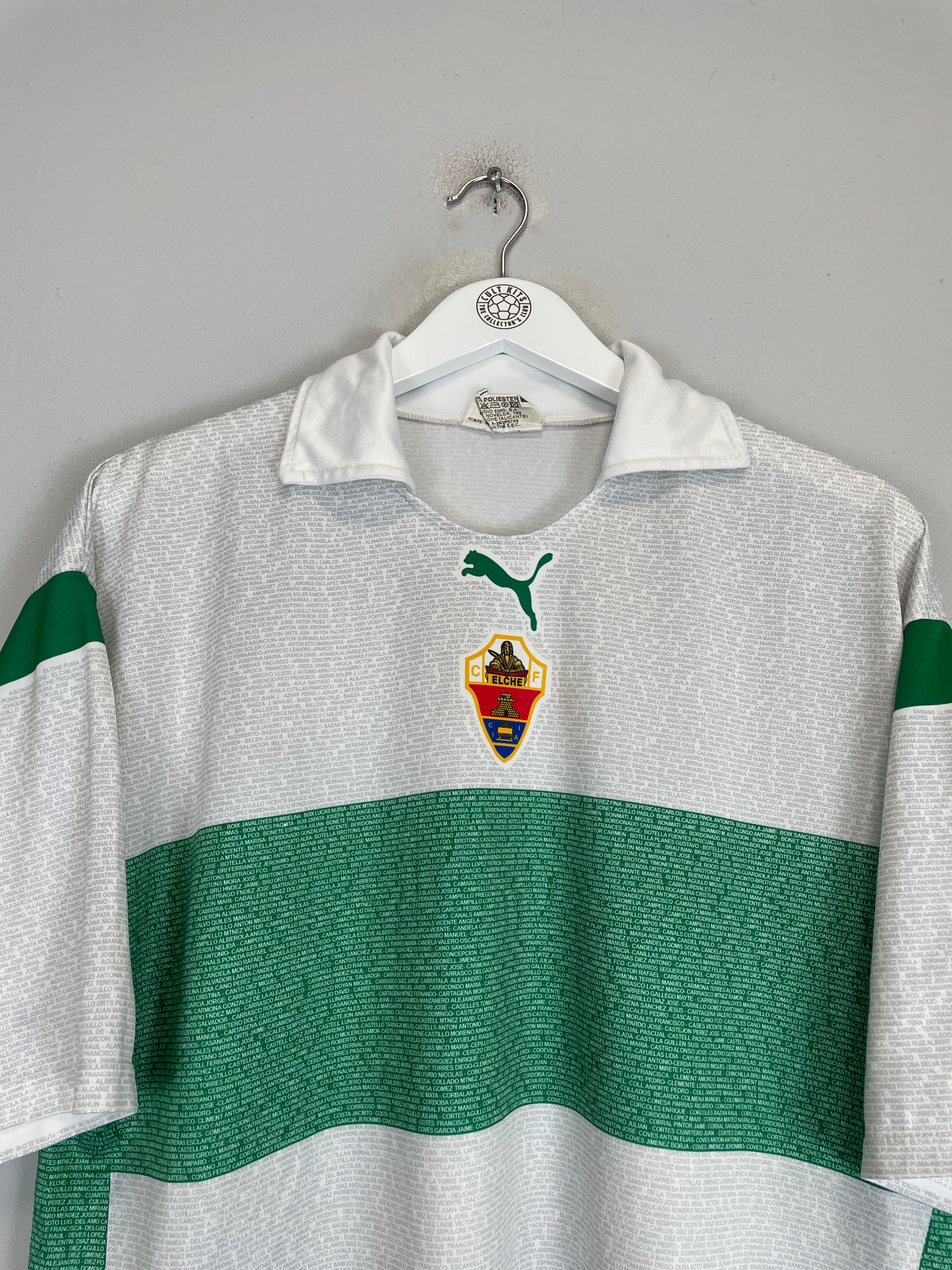 Shop 2003/04 ELCHE SPECIAL HOME SHIRT (L) PUMA, classic football shirts, vintage football shirts & retro soccer jerseys at Cult Kits