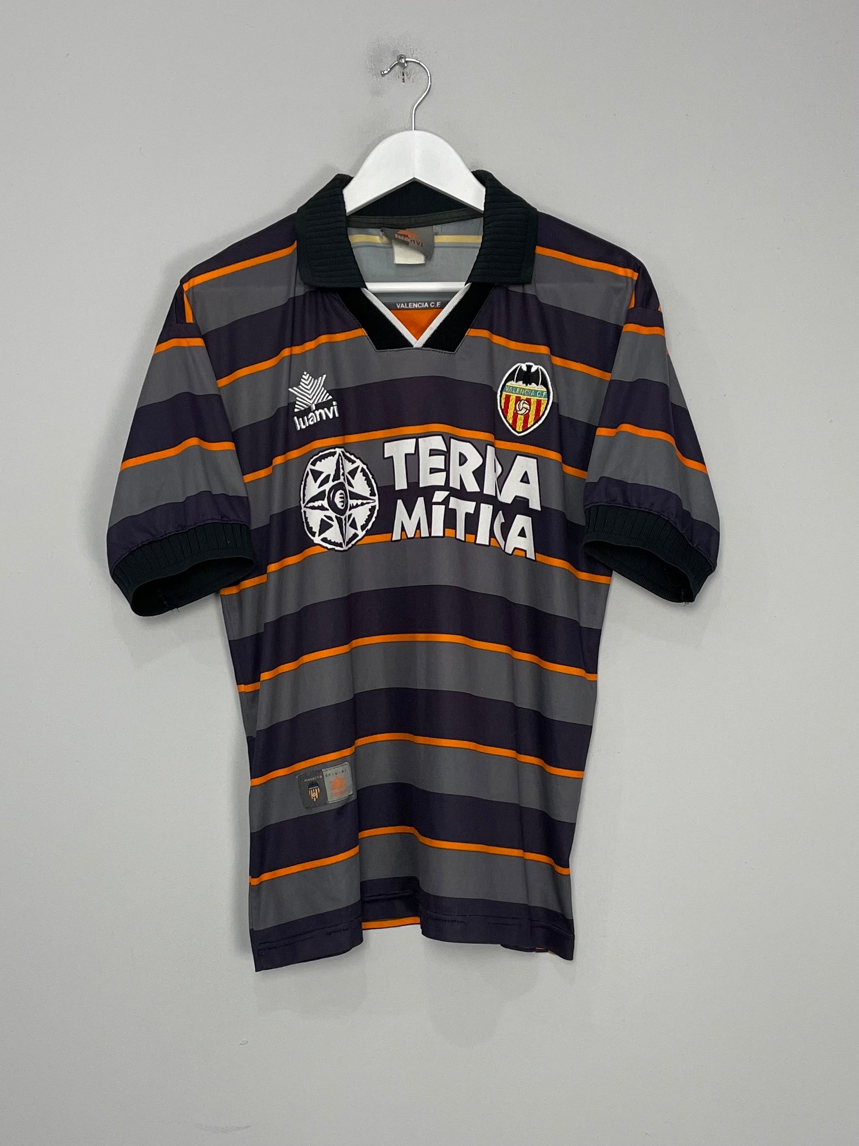 CULT KITS 1999 00 VALENCIA THIRD SHIRT M LUANVI
