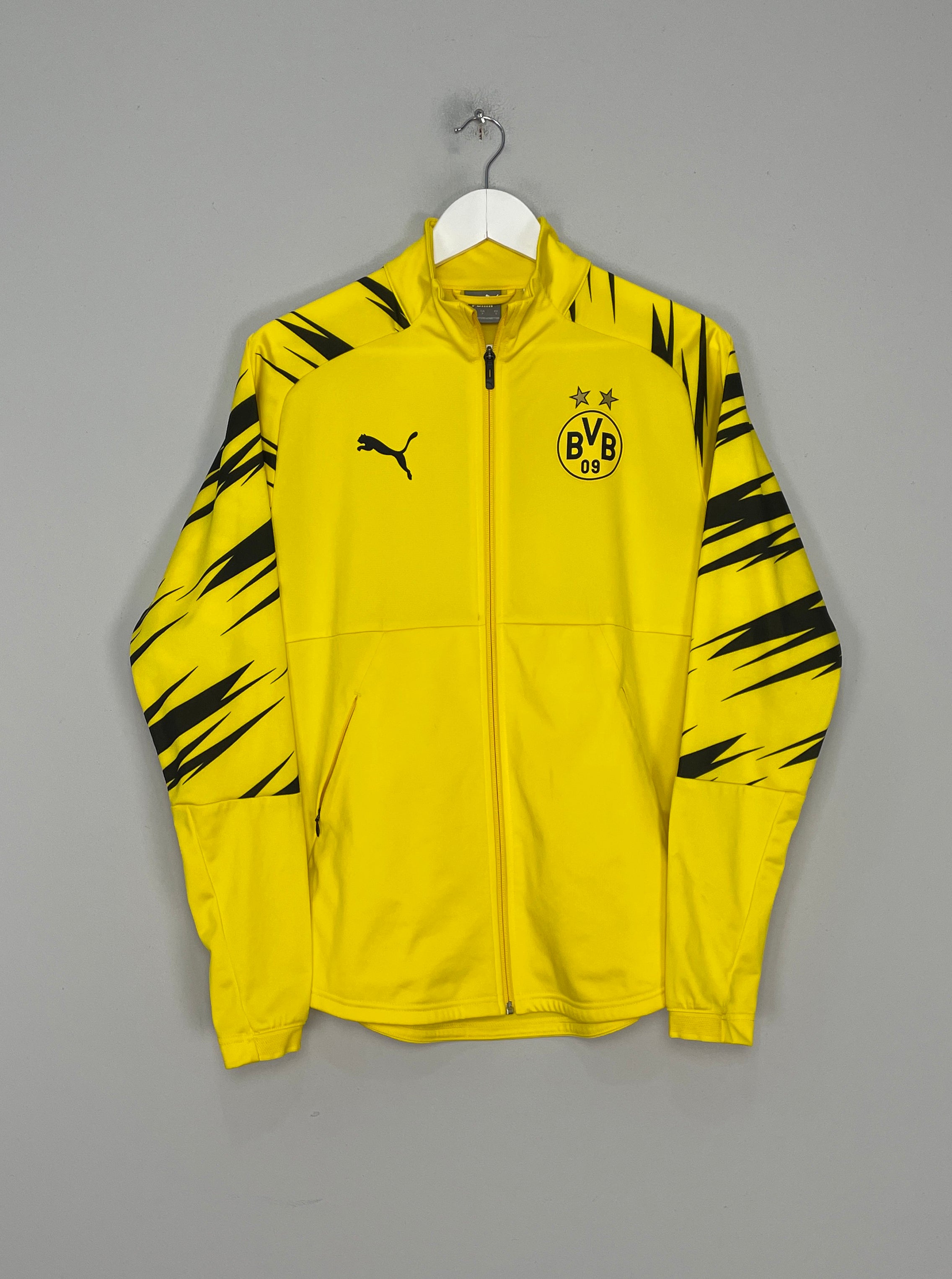 Shop 2020/21 DORTMUND TRACK JACKET (S) PUMA, classic football shirts, vintage football shirts & retro soccer jerseys at Cult Kits