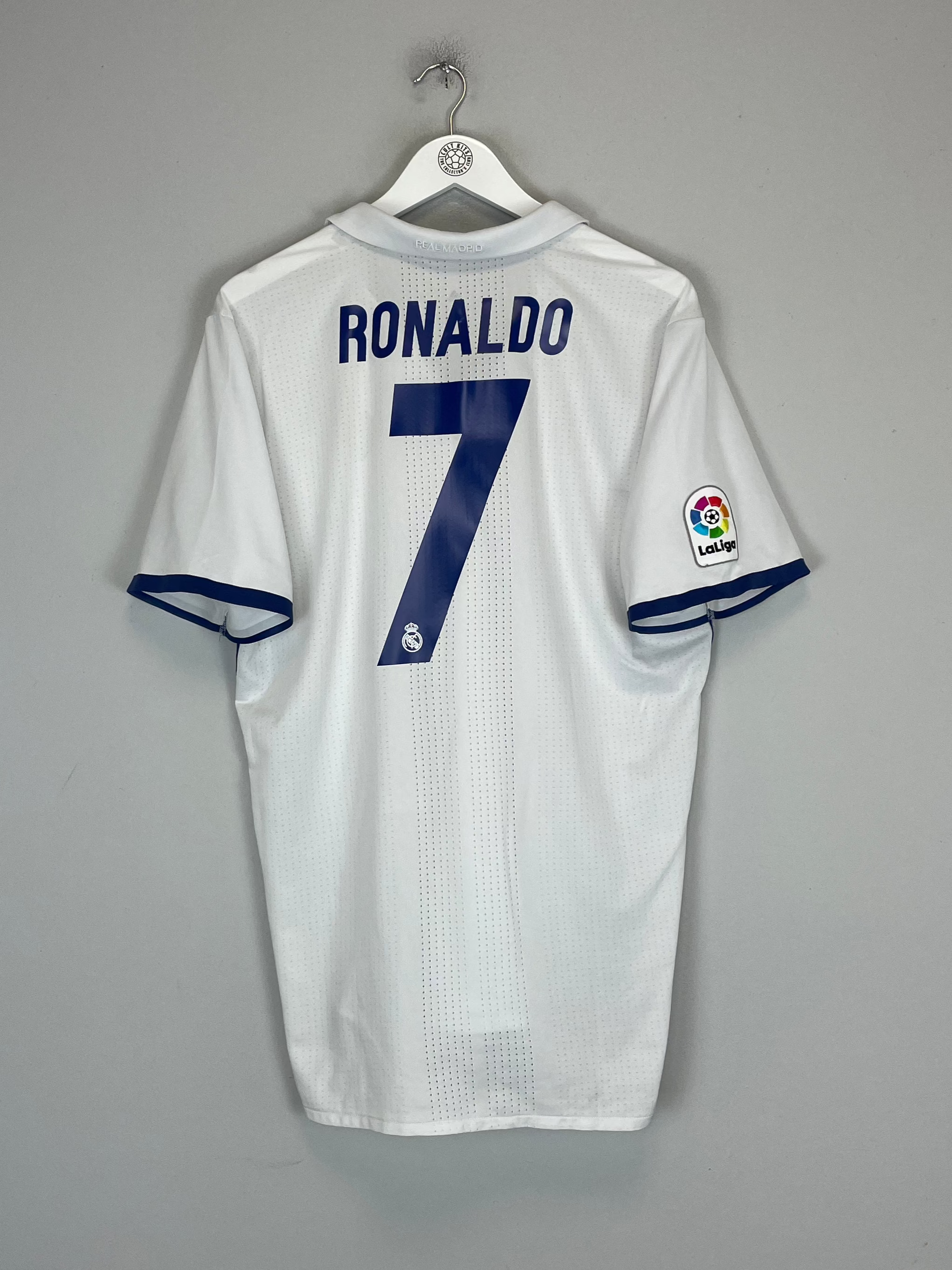Shop 2016/17 REAL MADRID RONALDO #7 HOME SHIRT (XL) ADIDAS, classic football shirts, vintage football shirts & retro soccer jerseys at Cult Kits