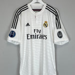 Shop 2014/15 REAL MADRID RONALDO #7 HOME SHIRT (XL) ADIDAS, classic football shirts, vintage football shirts & retro soccer jerseys at Cult Kits