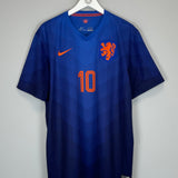 Shop 2014/15 NETHERLANDS SNEIJDER #10 AWAY SHIRT (XL) NIKE, classic football shirts, vintage football shirts & retro soccer jerseys at Cult Kits