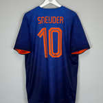 Shop 2014/15 NETHERLANDS SNEIJDER #10 AWAY SHIRT (XL) NIKE, classic football shirts, vintage football shirts & retro soccer jerseys at Cult Kits