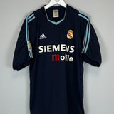 Shop 2003/04 REAL MADRID ZIDANE #5 AWAY SHIRT (XL) ADIDAS, classic football shirts, vintage football shirts & retro soccer jerseys at Cult Kits