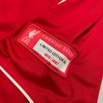 Shop 2007/08 LIVERPOOL GERRARD *LTD EDITION SIGNED* SHIRT (M) ADIDAS, classic football shirts, vintage football shirts & retro soccer jerseys at Cult Kits