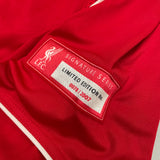 Shop 2007/08 LIVERPOOL GERRARD *LTD EDITION SIGNED* SHIRT (M) ADIDAS, classic football shirts, vintage football shirts & retro soccer jerseys at Cult Kits