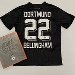 Shop 2022/23 DORTMUND BELLINGHAM #22 SPECIAL BOXED SHIRT (L) PUMA, classic football shirts, vintage football shirts & retro soccer jerseys at Cult Kits