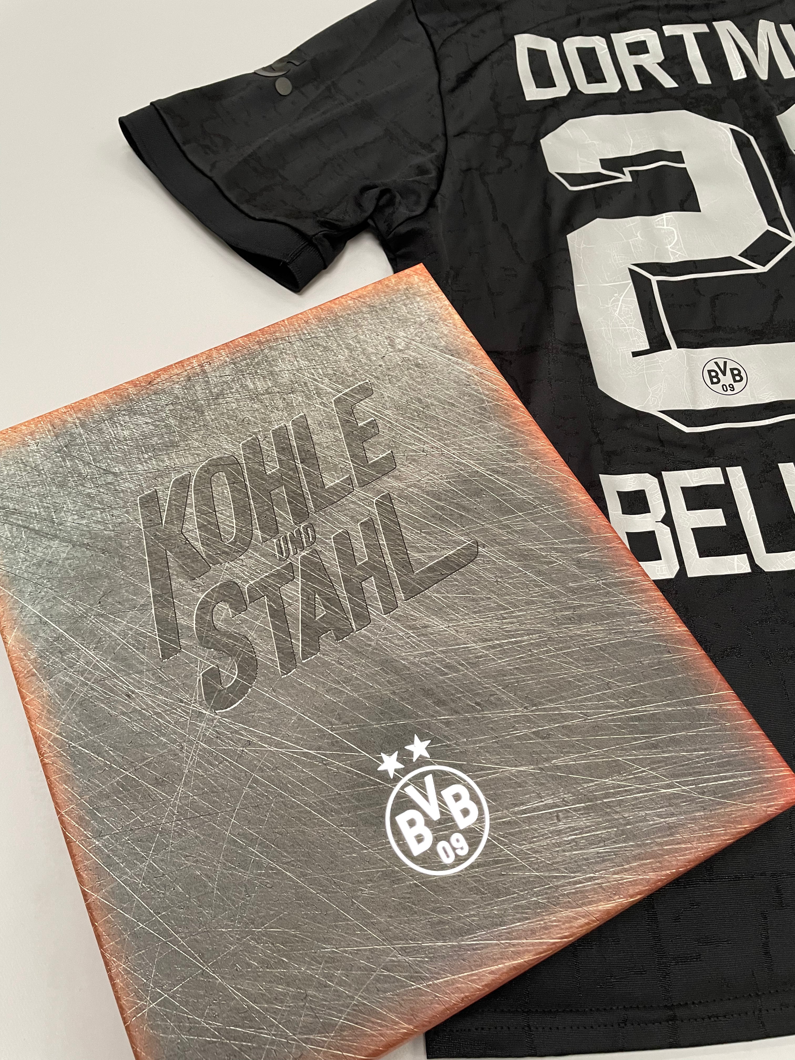 Shop 2022/23 DORTMUND BELLINGHAM #22 SPECIAL BOXED SHIRT (L) PUMA, classic football shirts, vintage football shirts & retro soccer jerseys at Cult Kits