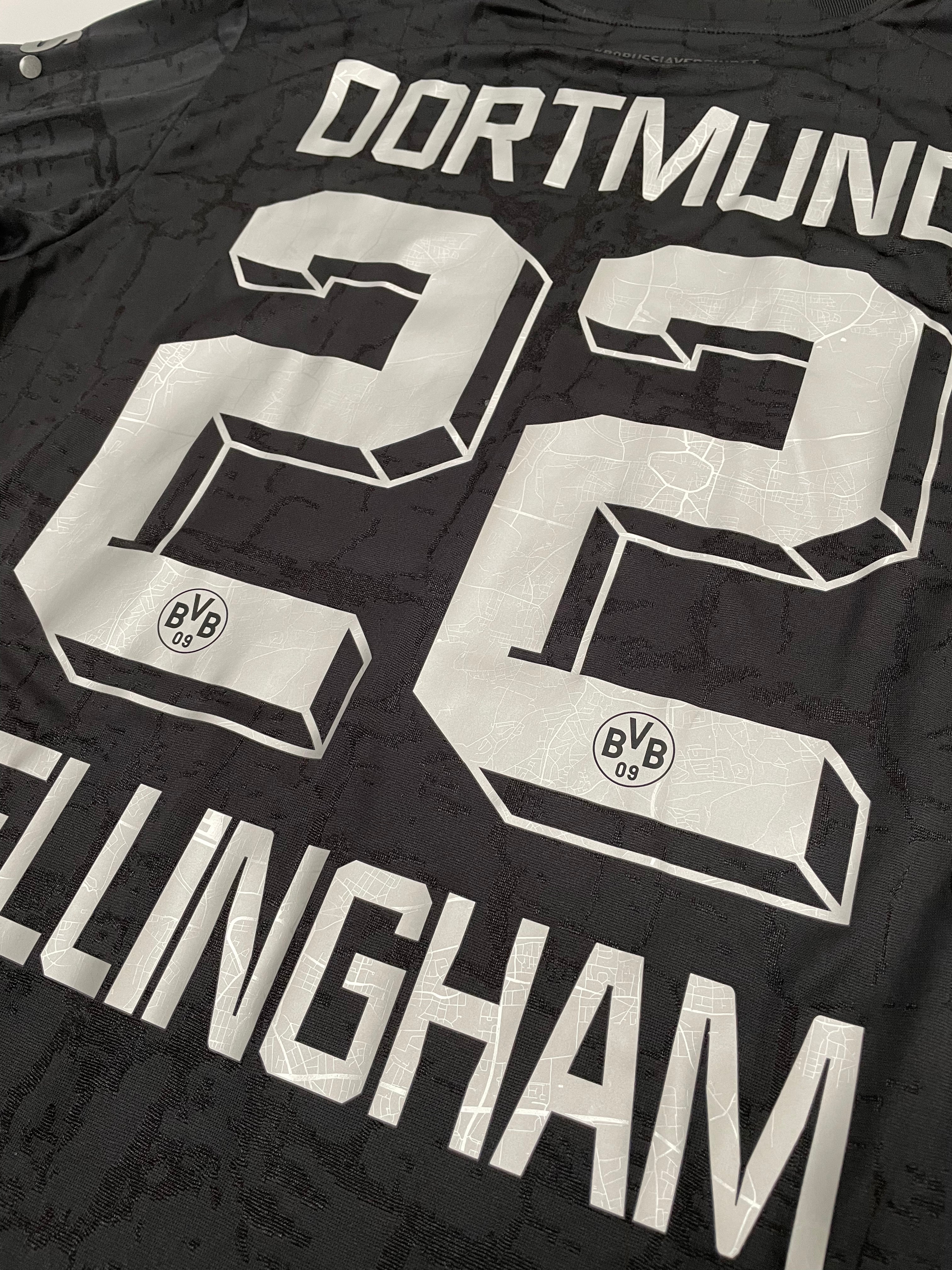 Shop 2022/23 DORTMUND BELLINGHAM #22 SPECIAL BOXED SHIRT (L) PUMA, classic football shirts, vintage football shirts & retro soccer jerseys at Cult Kits