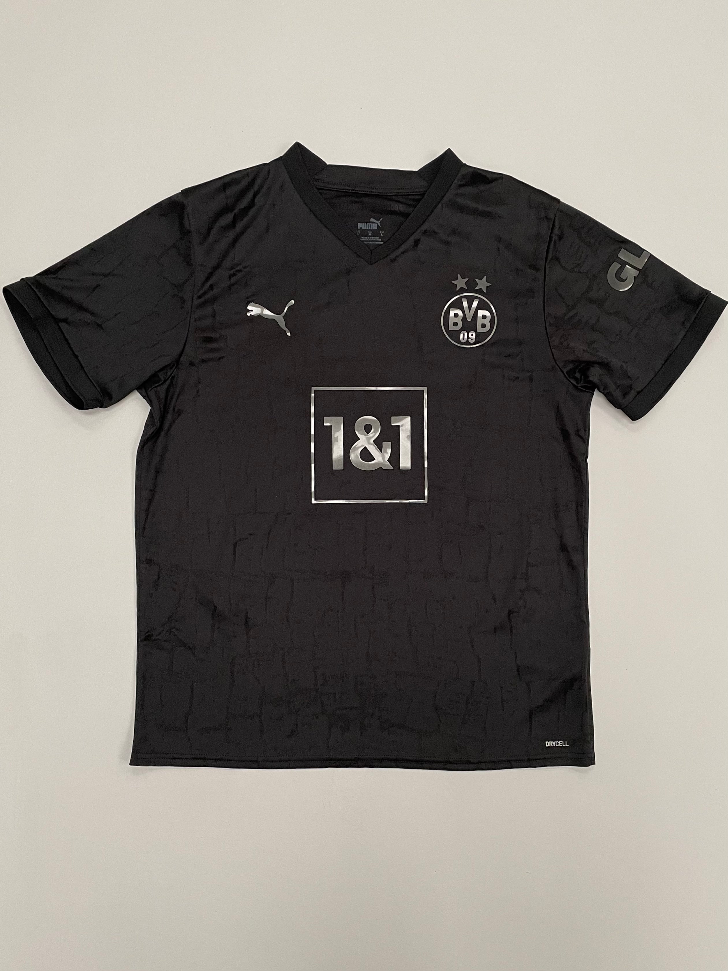 Shop 2022/23 DORTMUND BELLINGHAM #22 SPECIAL BOXED SHIRT (L) PUMA, classic football shirts, vintage football shirts & retro soccer jerseys at Cult Kits