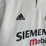 Shop 2003/04 REAL MADRID ZIDANE #5 HOME SHIRT (XL) ADIDAS, classic football shirts, vintage football shirts & retro soccer jerseys at Cult Kits