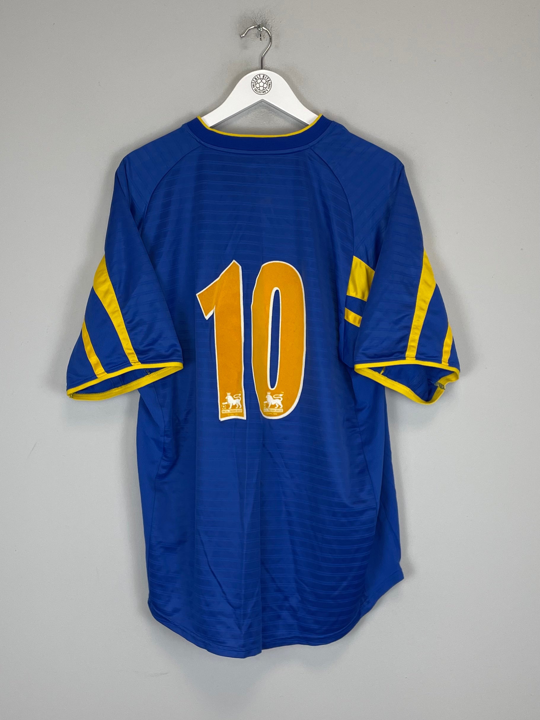 Shop 2001/03 LEEDS UNITED *BNWOT* THIRD SHIRT (XL) NIKE, classic football shirts, vintage football shirts & retro soccer jerseys at Cult Kits