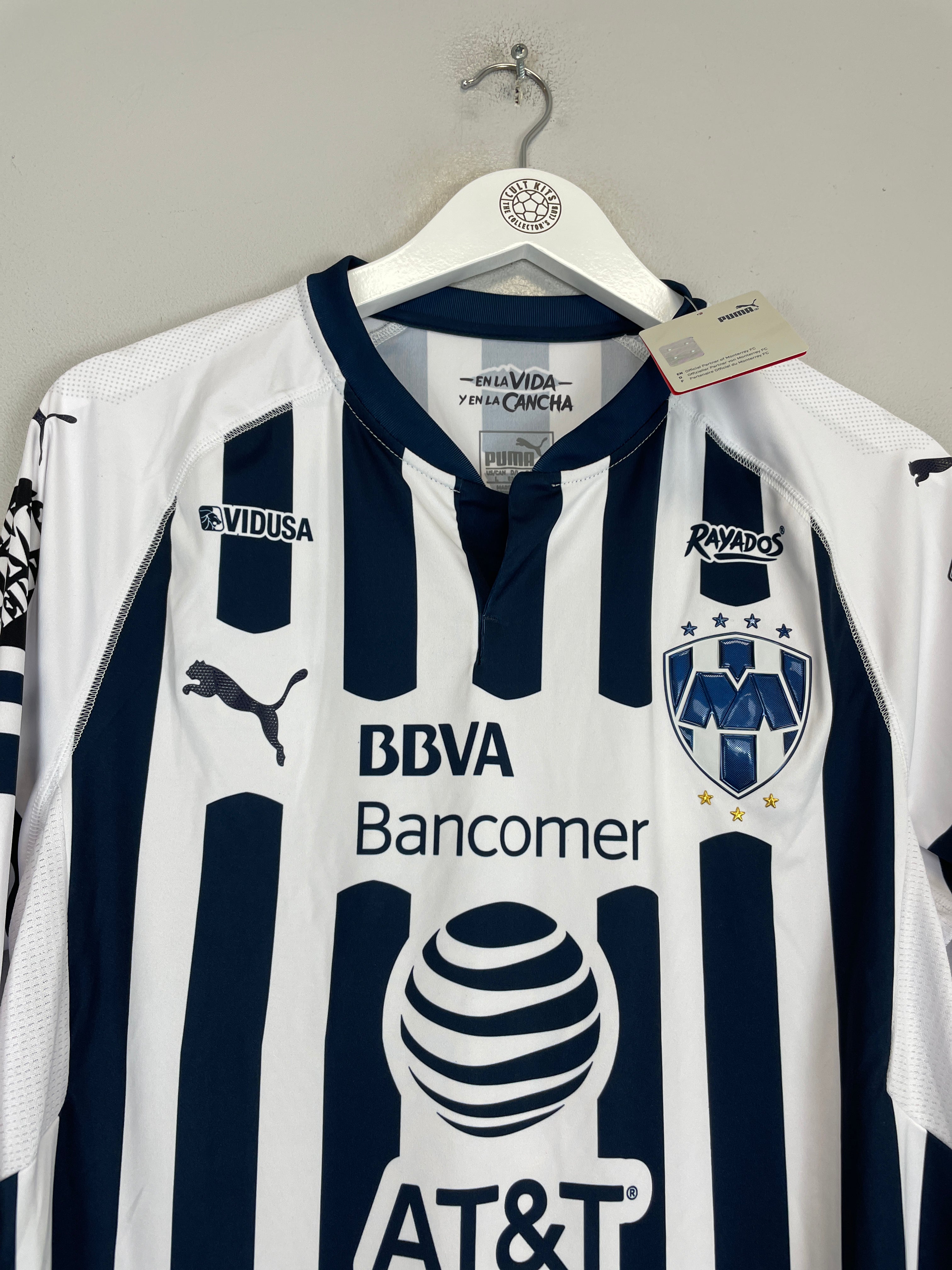 Shop 2018/19 MONTERREY *BNWT* L/S HOME SHIRT (MULTIPLE SIZES) PUMA, classic football shirts, vintage football shirts & retro soccer jerseys at Cult Kits