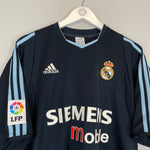 Shop 2003/04 REAL MADRID ZIDANE #5 AWAY SHIRT (XL) ADIDAS, classic football shirts, vintage football shirts & retro soccer jerseys at Cult Kits