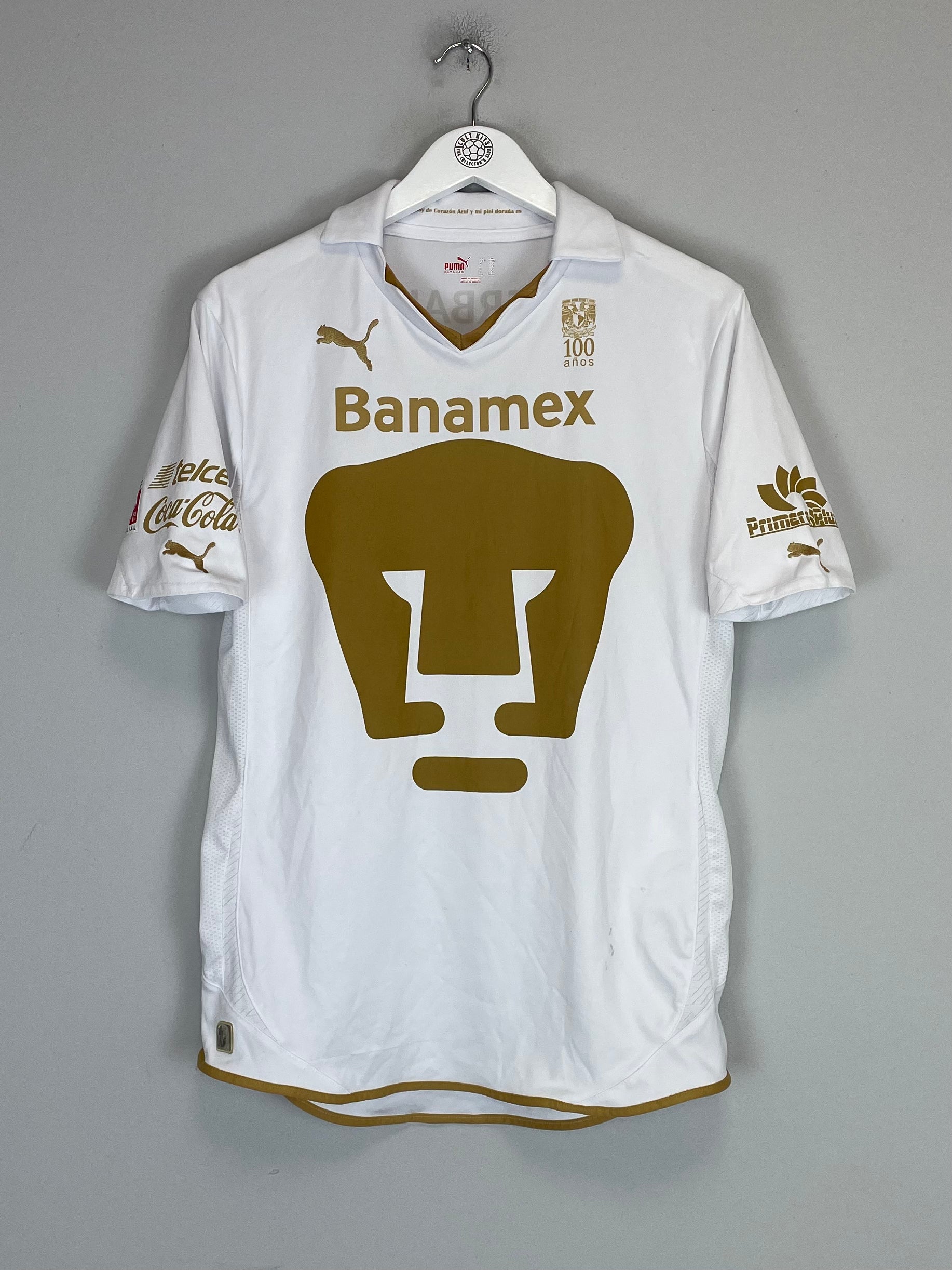 Shop 2010/11 UNAM PUMAS *CENTENARY* HOME SHIRT (S) PUMA, classic football shirts, vintage football shirts & retro soccer jerseys at Cult Kits