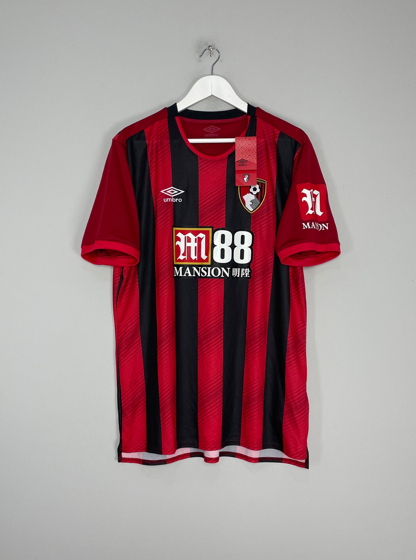 2019/20 BOURNEMOUTH WILSON #22 *BNWT* HOME SHIRT (XL) UMBRO