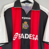 Shop 2001/02 DEPORTIVO LA CORUNA VALERON #21 AWAY SHIRT (XL) JOMA, classic football shirts, vintage football shirts & retro soccer jerseys at Cult Kits