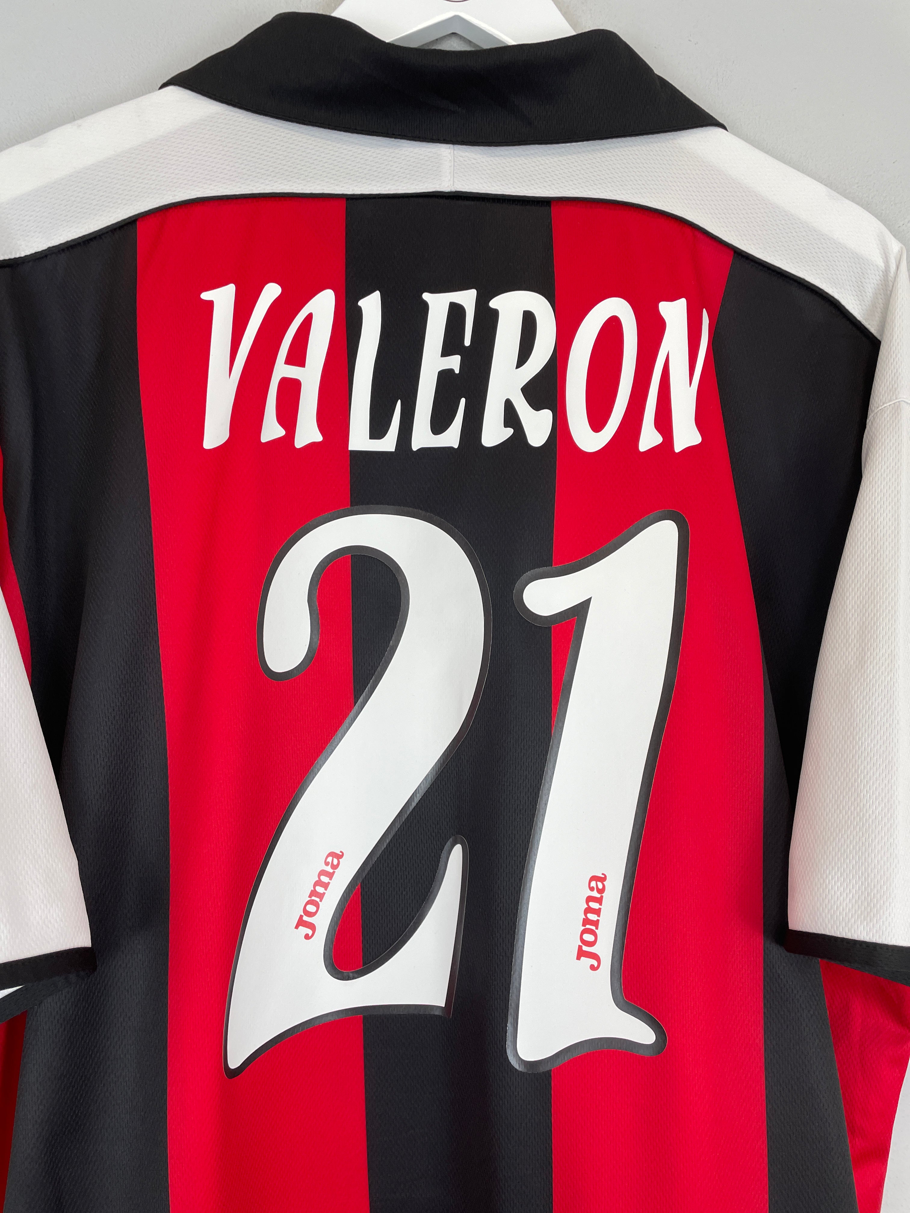 Shop 2001/02 DEPORTIVO LA CORUNA VALERON #21 AWAY SHIRT (XL) JOMA, classic football shirts, vintage football shirts & retro soccer jerseys at Cult Kits