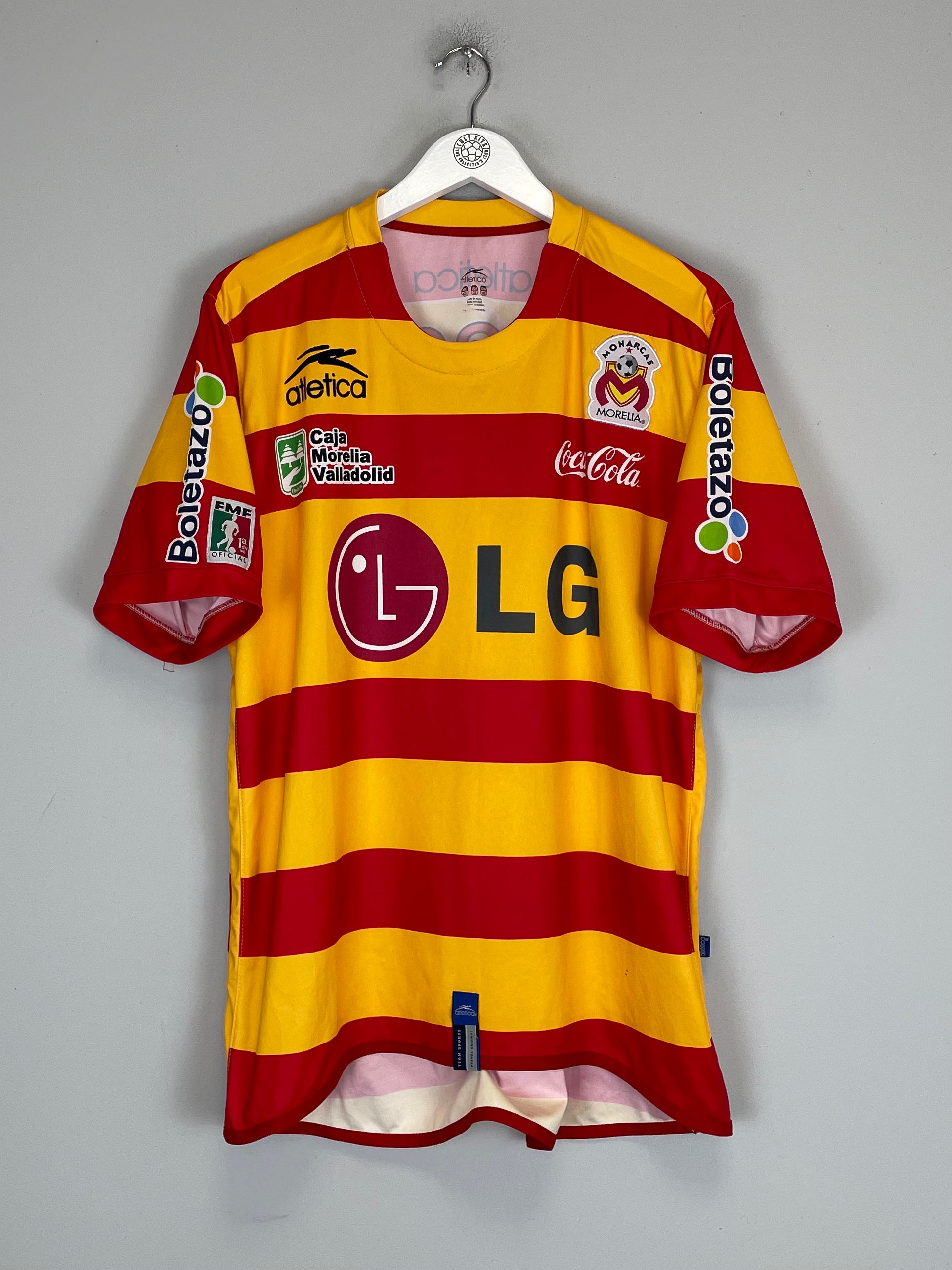 Shop 2006/07 MONARCAS MORELIA HOME SHIRT (XL) ATLETICA, classic football shirts, vintage football shirts & retro soccer jerseys at Cult Kits