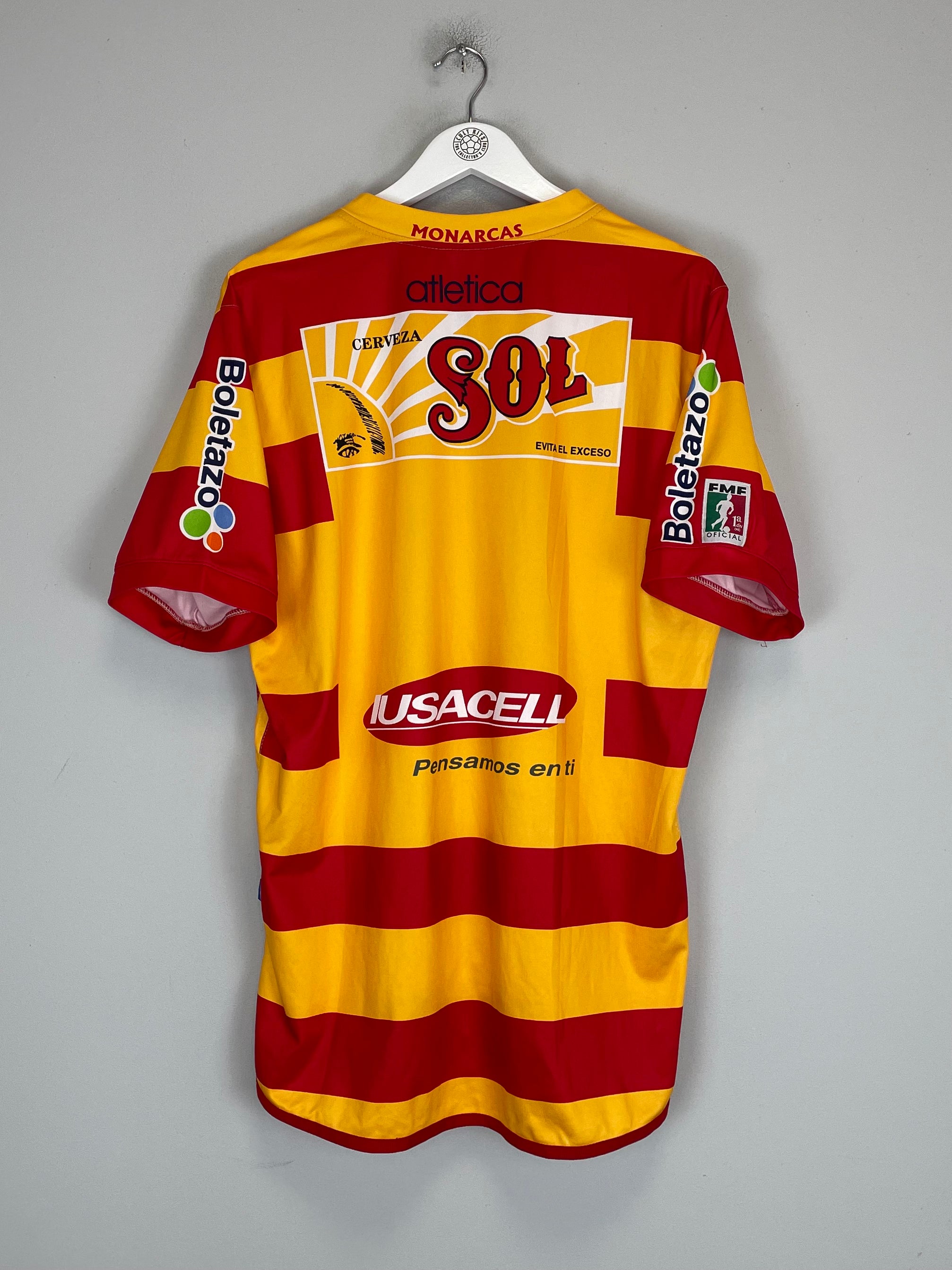 Shop 2006/07 MONARCAS MORELIA HOME SHIRT (XL) ATLETICA, classic football shirts, vintage football shirts & retro soccer jerseys at Cult Kits