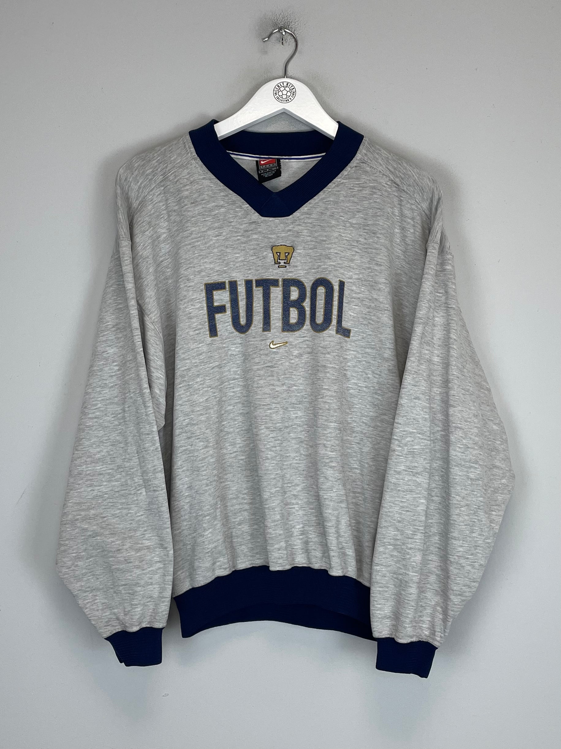Shop 1999/01 UNAM PUMAS JUMPER (S) NIKE, classic football shirts, vintage football shirts & retro soccer jerseys at Cult Kits