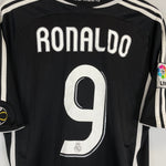 Shop 2006/07 REAL MADRID RONALDO #9 AWAY SHIRT (L) ADIDAS, classic football shirts, vintage football shirts & retro soccer jerseys at Cult Kits