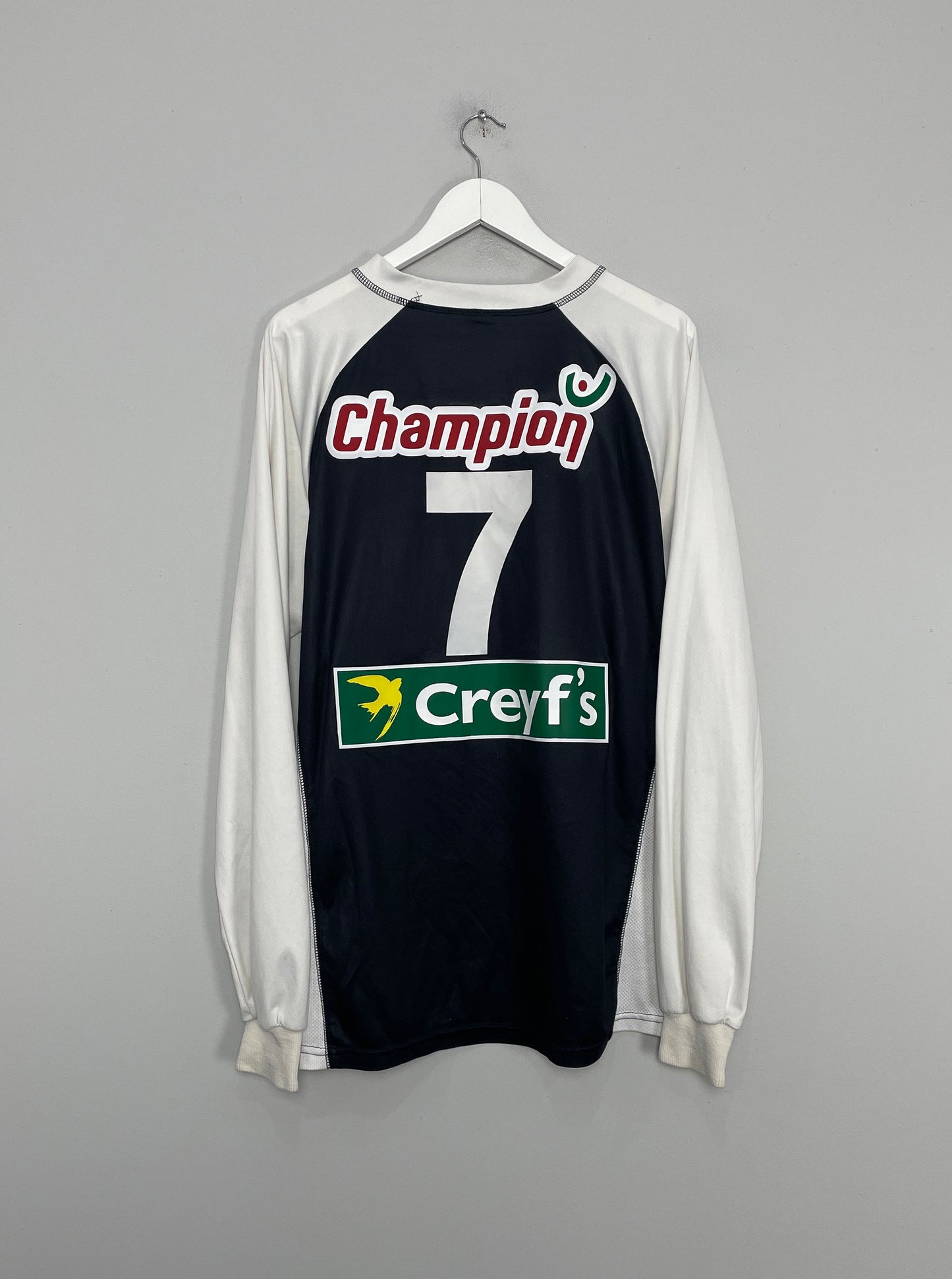 2006/07 SPORTING CHARLEROI #7 L/S HOME SHIRT (4XL) ERREA