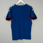 Shop 2018/19 RANGERS TRAINING SHIRT (S) HUMMEL, classic football shirts, vintage football shirts & retro soccer jerseys at Cult Kits