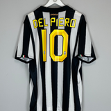 Shop 2010/11 JUVENTUS DEL PIERO #10 HOME SHIRT (XL) NIKE, classic football shirts, vintage football shirts & retro soccer jerseys at Cult Kits