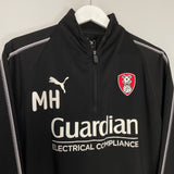 Shop 2020/21 ROTHERHAM 'MH' STAFF ISSUE 1/4 ZIP (L) PUMA, classic football shirts, vintage football shirts & retro soccer jerseys at Cult Kits