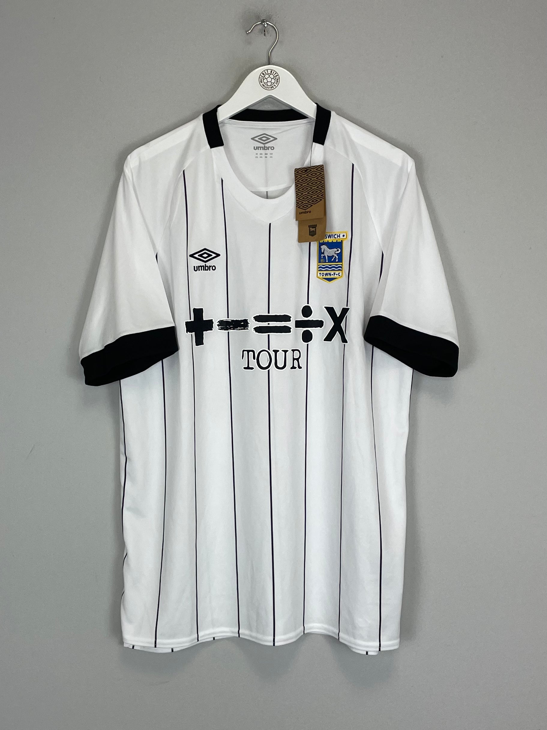 Shop 2023/24 IPSWICH TOWN MOORE #24 *BNWT* AWAY SHIRT (XXL) UMBRO, classic football shirts, vintage football shirts & retro soccer jerseys at Cult Kits