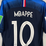 Shop 2018/19 FRANCE MBAPPE #10 HOME SHIRT (XL) NIKE, classic football shirts, vintage football shirts & retro soccer jerseys at Cult Kits
