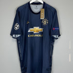 Shop 2018/19 MANCHESTER UNITED YOUNG #18 *BNWT* AUTHENTIC C/L THIRD SHIRT (XXL) ADIDAS, classic football shirts, vintage football shirts & retro soccer jerseys at Cult Kits