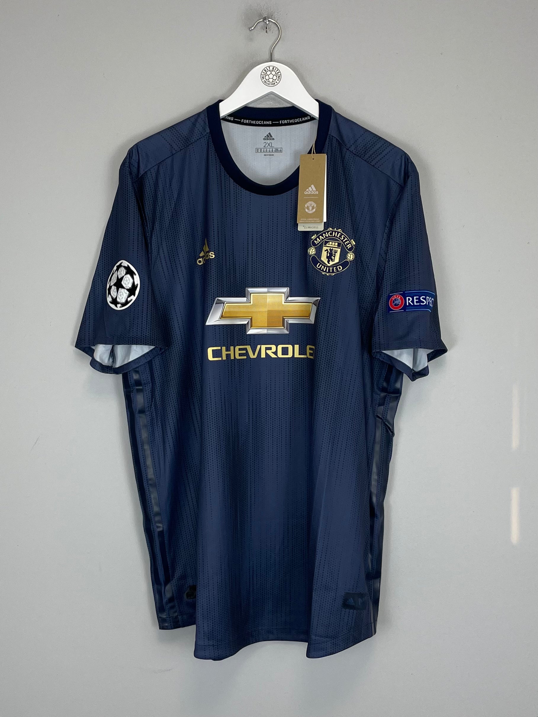 Shop 2018/19 MANCHESTER UNITED YOUNG #18 *BNWT* AUTHENTIC C/L THIRD SHIRT (XXL) ADIDAS, classic football shirts, vintage football shirts & retro soccer jerseys at Cult Kits