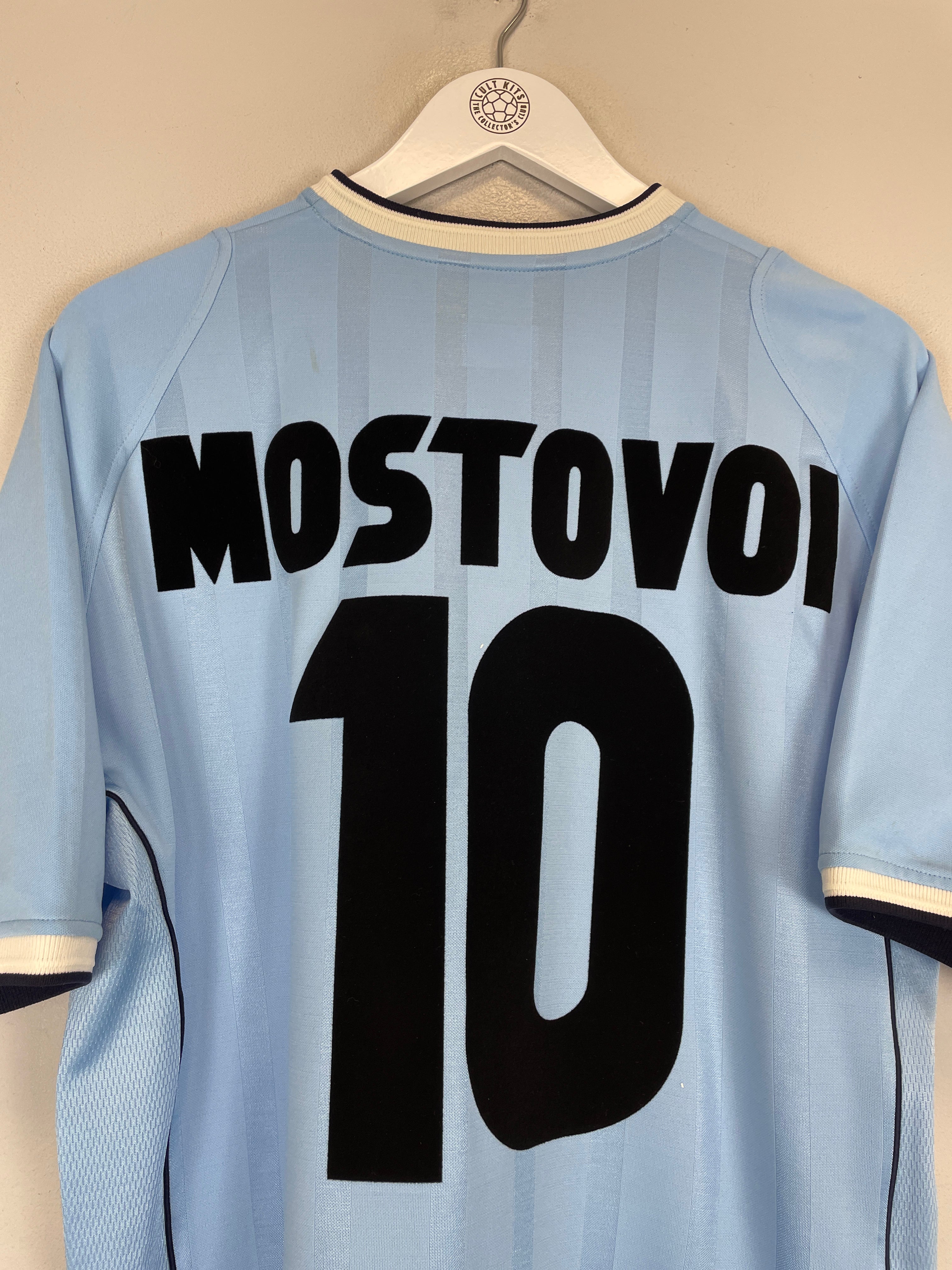 Shop 2001/03 CELTA VIGO MOSTOVOI #10 HOME SHIRT (L) UMBRO, classic football shirts, vintage football shirts & retro soccer jerseys at Cult Kits
