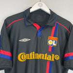 Shop 2003/04 LYON JUNINHO #8 AWAY SHIRT (L) UMBRO, classic football shirts, vintage football shirts & retro soccer jerseys at Cult Kits