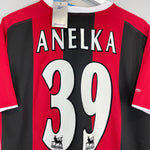 Shop 2003/04 MANCHESTER CITY ANELKA #39 *BNWT* AWAY SHIRT (M) REEBOK, classic football shirts, vintage football shirts & retro soccer jerseys at Cult Kits