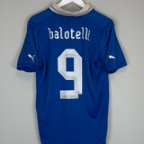 Shop 2012/13 ITALY BALOTELLI #9 HOME SHIRT (L) PUMA, classic football shirts, vintage football shirts & retro soccer jerseys at Cult Kits