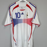 Shop 2006/07 FRANCE ZIDANE #10 AWAY SHIRT (XL) ADIDAS, classic football shirts, vintage football shirts & retro soccer jerseys at Cult Kits