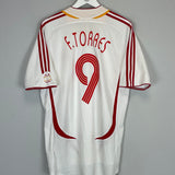 Shop 2006/08 SPAIN F.TORRES #9 AWAY SHIRT (L) ADIDAS, classic football shirts, vintage football shirts & retro soccer jerseys at Cult Kits