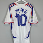 Shop 2006/07 FRANCE ZIDANE #10 AWAY SHIRT (XL) ADIDAS, classic football shirts, vintage football shirts & retro soccer jerseys at Cult Kits