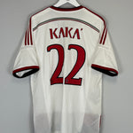 Shop 2014/15 AC MILAN KAKA #22 AWAY SHIRT (XL) ADIDAS, classic football shirts, vintage football shirts & retro soccer jerseys at Cult Kits